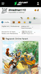 Mobile Screenshot of dreadman110.deviantart.com