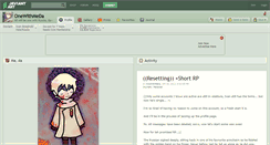 Desktop Screenshot of onewithmeda.deviantart.com