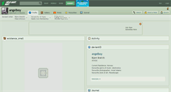 Desktop Screenshot of angelboy.deviantart.com