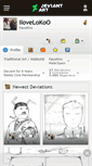 Mobile Screenshot of ilovelokoo.deviantart.com