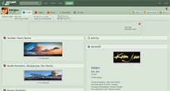 Desktop Screenshot of kimjew.deviantart.com
