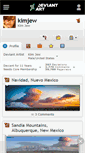 Mobile Screenshot of kimjew.deviantart.com