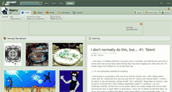 Desktop Screenshot of ikaeru.deviantart.com