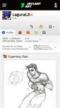 Mobile Screenshot of lagunal8.deviantart.com