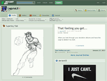 Tablet Screenshot of lagunal8.deviantart.com
