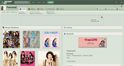 Desktop Screenshot of franciscaz.deviantart.com