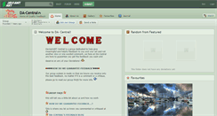 Desktop Screenshot of da-central.deviantart.com