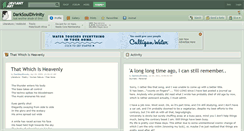 Desktop Screenshot of darksouldivinity.deviantart.com