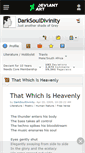 Mobile Screenshot of darksouldivinity.deviantart.com