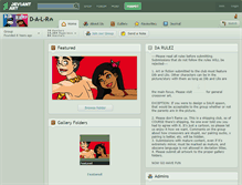 Tablet Screenshot of d-a-l-r.deviantart.com