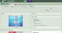 Desktop Screenshot of mijnnaamis.deviantart.com