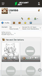 Mobile Screenshot of lioni66.deviantart.com