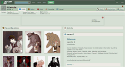 Desktop Screenshot of littlemute.deviantart.com
