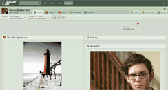 Desktop Screenshot of carpeguitarrem.deviantart.com