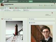 Tablet Screenshot of carpeguitarrem.deviantart.com