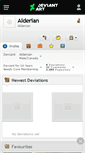 Mobile Screenshot of alderian.deviantart.com