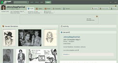 Desktop Screenshot of johnnydeppfanclub.deviantart.com