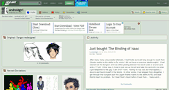 Desktop Screenshot of androidgirl.deviantart.com