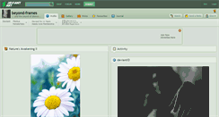 Desktop Screenshot of beyond-frames.deviantart.com