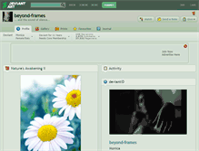 Tablet Screenshot of beyond-frames.deviantart.com