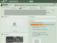 Tablet Screenshot of bati-b.deviantart.com