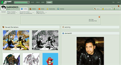 Desktop Screenshot of darkneikos.deviantart.com