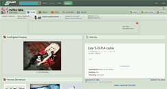 Desktop Screenshot of meiko-taka.deviantart.com