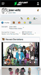 Mobile Screenshot of jose-veliz.deviantart.com