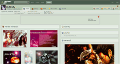 Desktop Screenshot of dj-firefly.deviantart.com