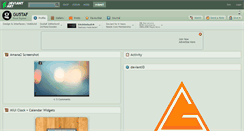 Desktop Screenshot of gu5taf.deviantart.com