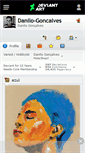 Mobile Screenshot of danilo-goncalves.deviantart.com