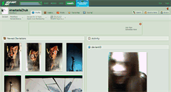 Desktop Screenshot of anastasiazhuk.deviantart.com