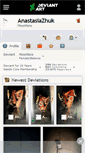 Mobile Screenshot of anastasiazhuk.deviantart.com