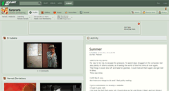 Desktop Screenshot of furororis.deviantart.com