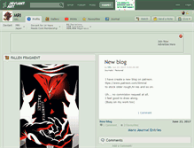 Tablet Screenshot of mri.deviantart.com