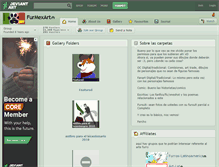 Tablet Screenshot of furmexart.deviantart.com