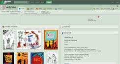 Desktop Screenshot of anthriscus.deviantart.com
