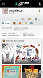 Mobile Screenshot of anthriscus.deviantart.com