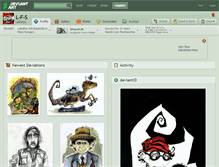 Tablet Screenshot of l-f-s.deviantart.com