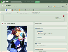 Tablet Screenshot of cs-remix.deviantart.com