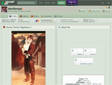 Tablet Screenshot of mimisempai.deviantart.com