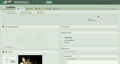 Desktop Screenshot of hazakaya.deviantart.com