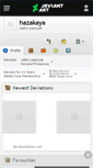 Mobile Screenshot of hazakaya.deviantart.com