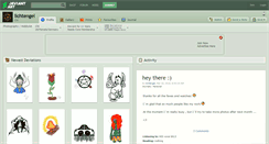 Desktop Screenshot of lichtengel.deviantart.com