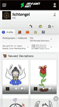 Mobile Screenshot of lichtengel.deviantart.com