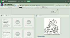 Desktop Screenshot of pixel-inquisitor.deviantart.com