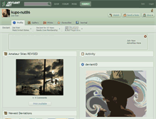 Tablet Screenshot of kupo-nut86.deviantart.com