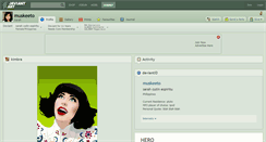 Desktop Screenshot of muskeeto.deviantart.com