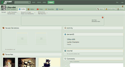 Desktop Screenshot of lilou-ob6.deviantart.com