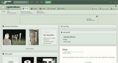 Desktop Screenshot of captainralboon.deviantart.com